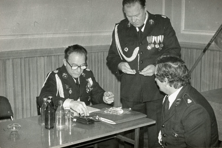 Jedno z zebrań w remizie OSP w Głogowie.