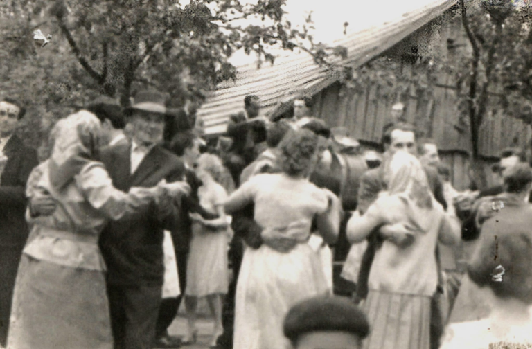 Tańce podczas wesela w okolicach Głogowa.